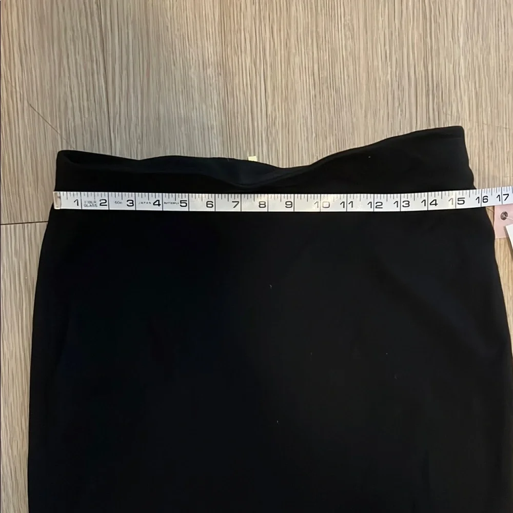 NWT Philosophy Size 8 Black Knee-Length Pencil Skirt - Picture 3 of 5
